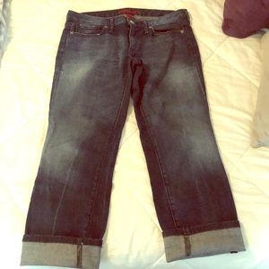 Banana Republic cropped jeans